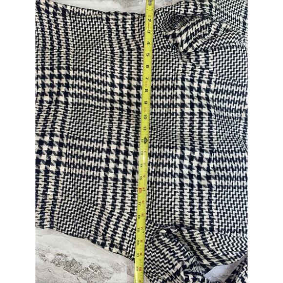 Vintage Kasper and Company ASL Womens Wool Black Houndstooth Jacket Size 10 - Picture 4 of 5